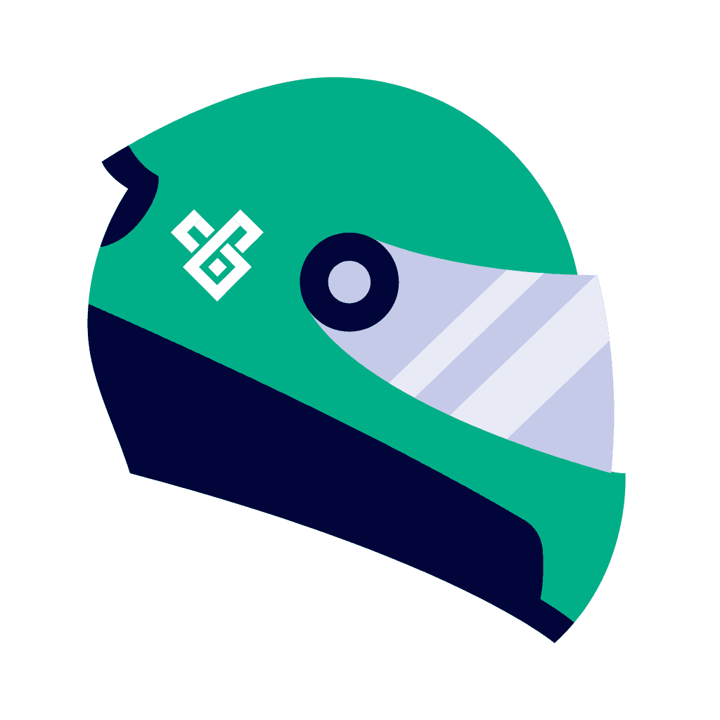 Zesta driver with helmet